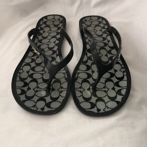 Coach Flip Flops